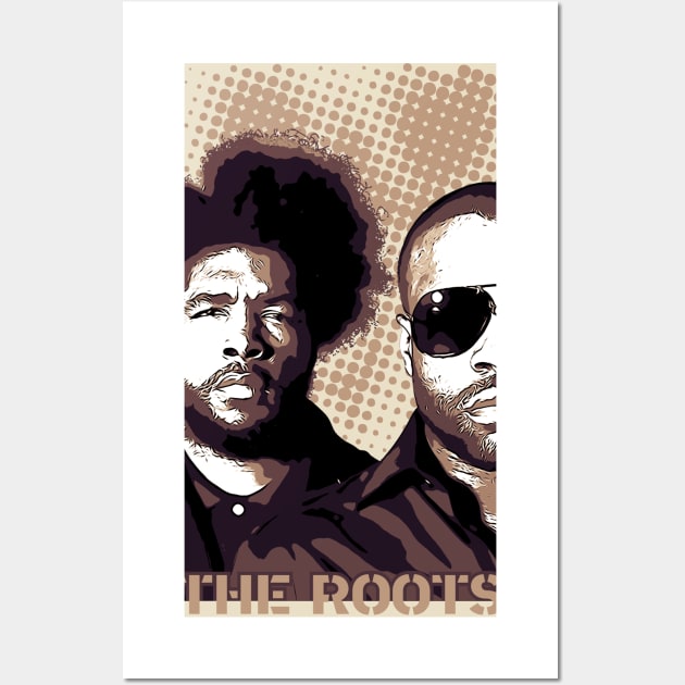 The Roots | American hip hop band Wall Art by Degiab